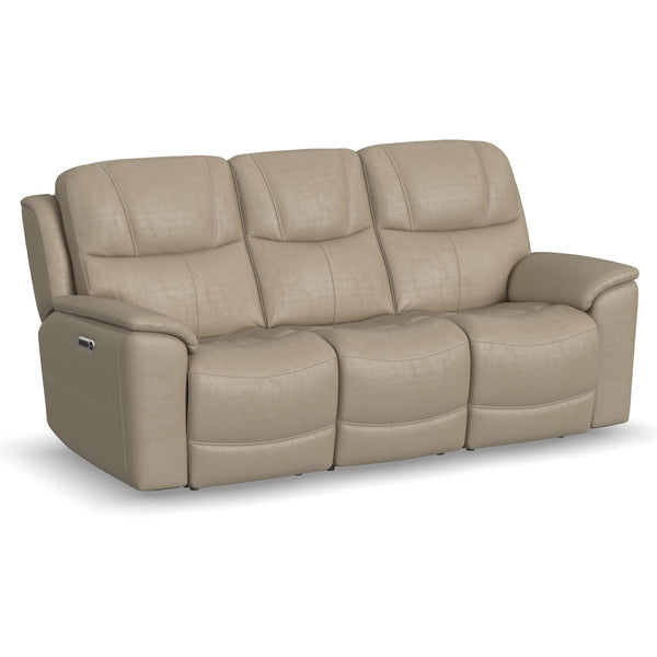 Flexsteel Crew Power Reclining Leather Match Sofa 1783-62PH 633-01 IMAGE 1