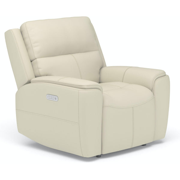 Flexsteel Ellis Power Leather Match Recliner 1844-50PH 009-14 IMAGE 1