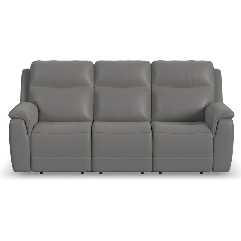 Flexsteel Sawyer Power Reclining Leather Match Sofa 1845-62PH 009-01 IMAGE 2