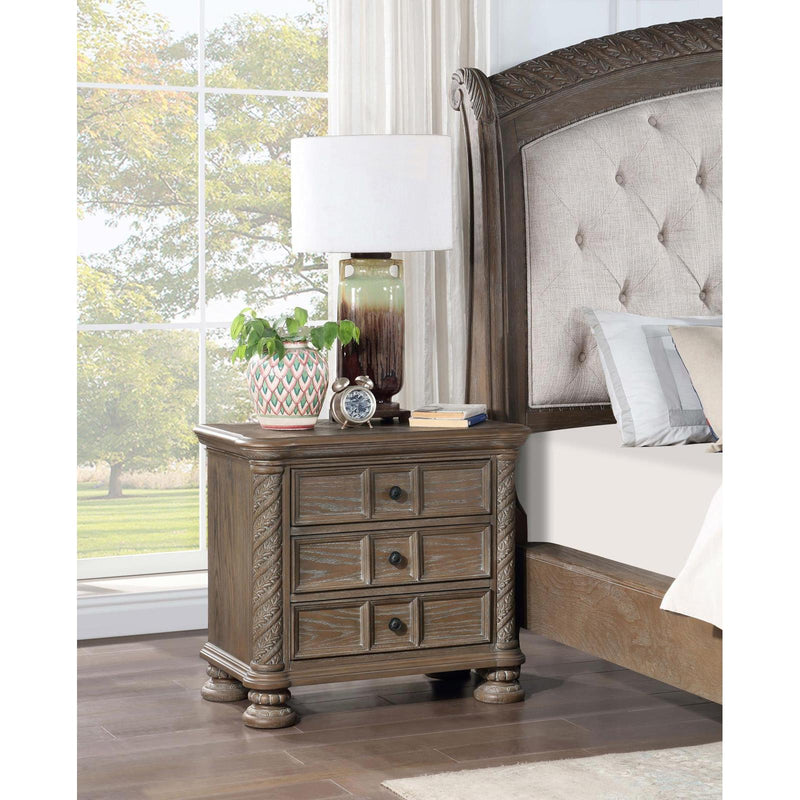 Coaster Furniture Emmett 3-Drawer Nightstand 224442 IMAGE 2