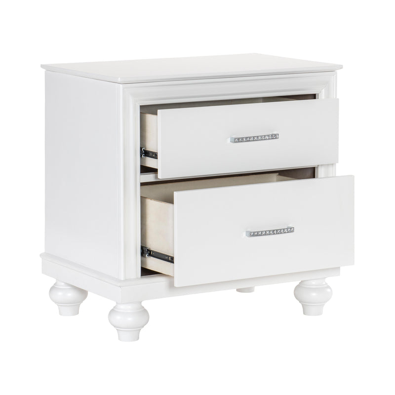 Homelegance Aria 2-Drawer Nightstand 1436W-4 IMAGE 5