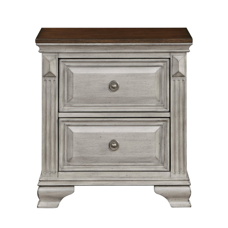 Homelegance Marquette 2-Drawer Nightstand 1449-4 IMAGE 1