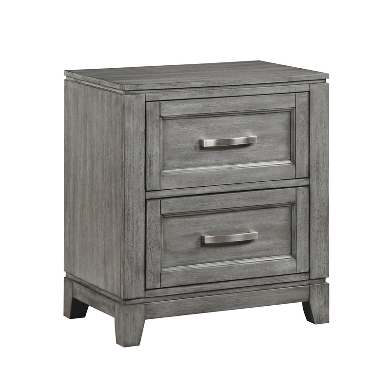 Homelegance Garretson 2-Drawer Nightstand 1450-4 IMAGE 2