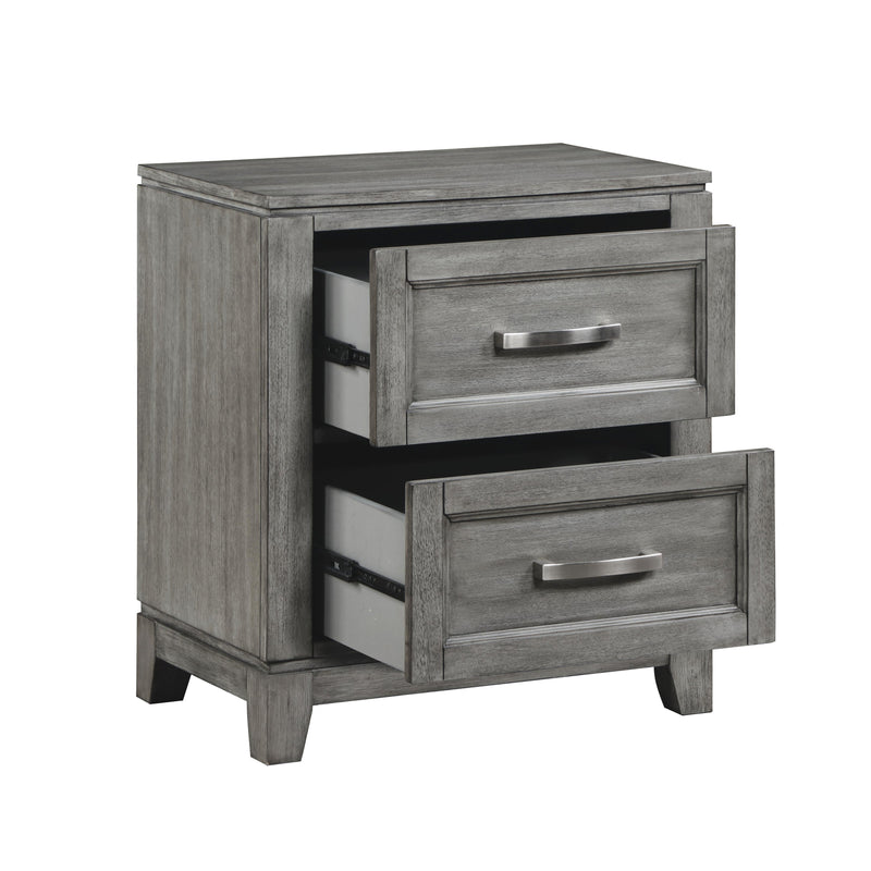 Homelegance Garretson 2-Drawer Nightstand 1450-4 IMAGE 3