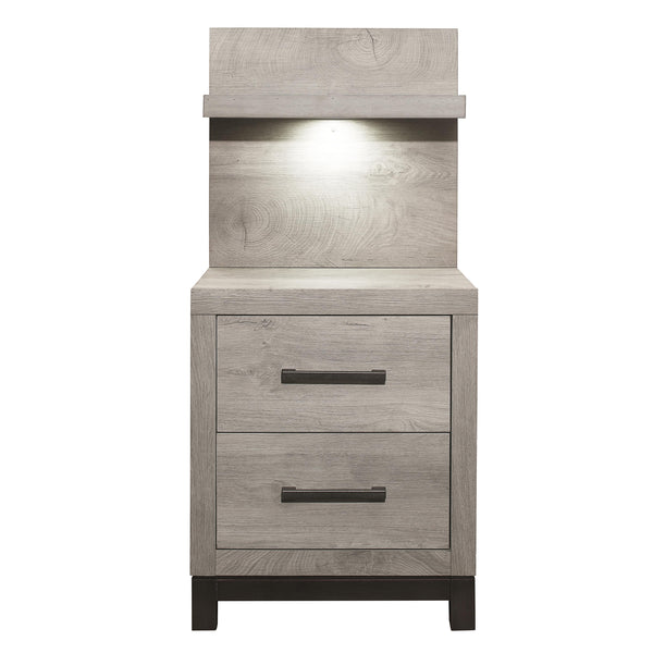 Homelegance Zephyr 2-Drawer Nightstand 1577-4P* IMAGE 1