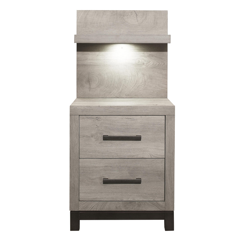 Homelegance Zephyr 2-Drawer Nightstand 1577-4P* IMAGE 1