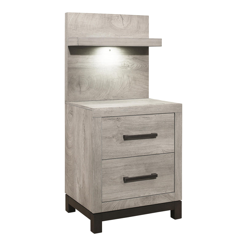 Homelegance Zephyr 2-Drawer Nightstand 1577-4P* IMAGE 2