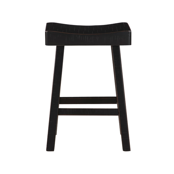 Homelegance Caspian Counter Height Stool 5687BLK-24 IMAGE 1