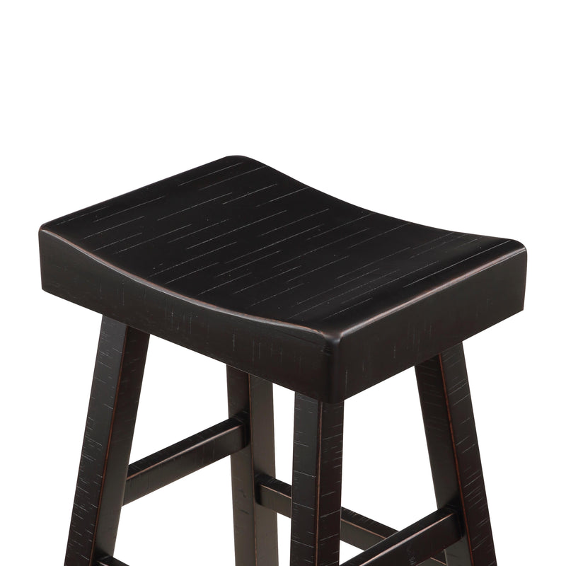 Homelegance Caspian Counter Height Stool 5687BLK-24 IMAGE 3