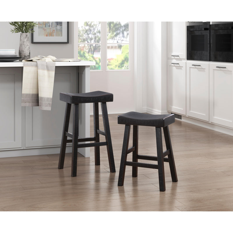 Homelegance Caspian Counter Height Stool 5687BLK-24 IMAGE 6