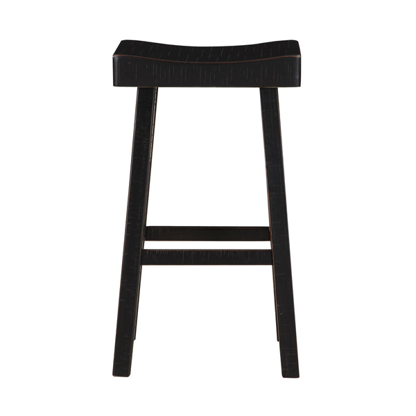 Homelegance Caspian Pub Height Stool 5687BLK-29 IMAGE 1