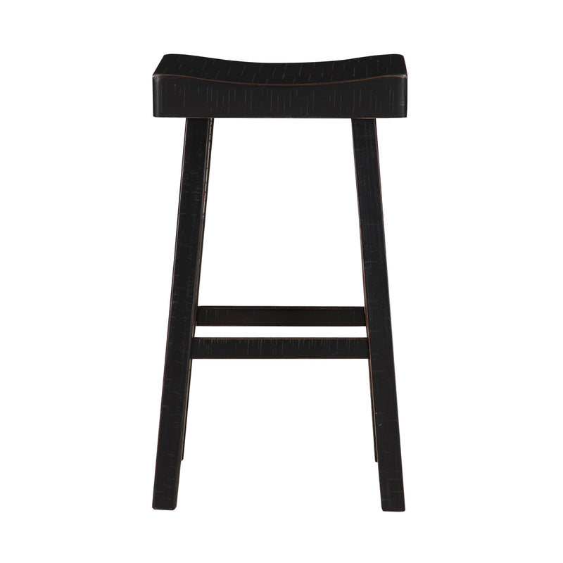 Homelegance Caspian Pub Height Stool 5687BLK-29 IMAGE 1