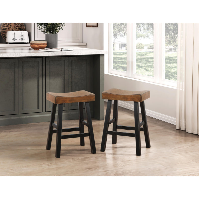 Homelegance Caspian Counter Height Stool 5687BTT-24 IMAGE 4