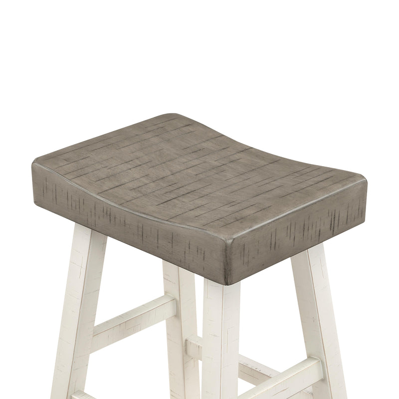 Homelegance Caspian Counter Height Stool 5687WTT-24 IMAGE 3