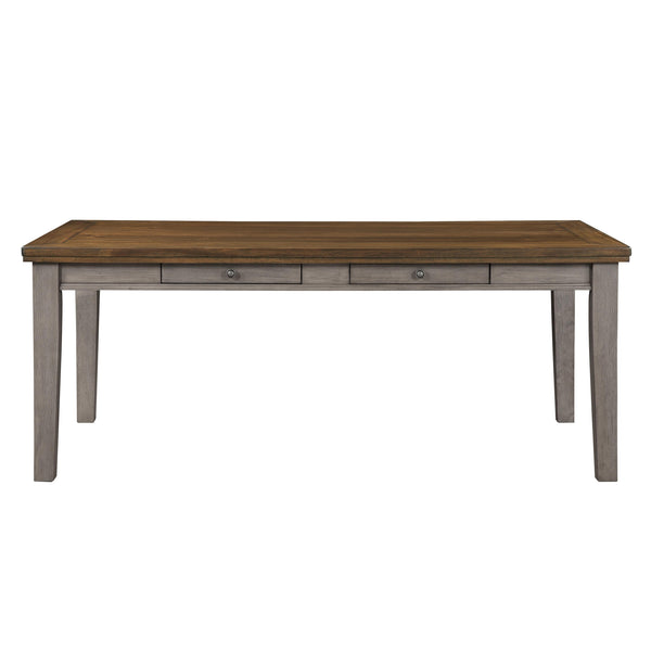 Homelegance Tigard Dining Table 5761GY-78 IMAGE 1