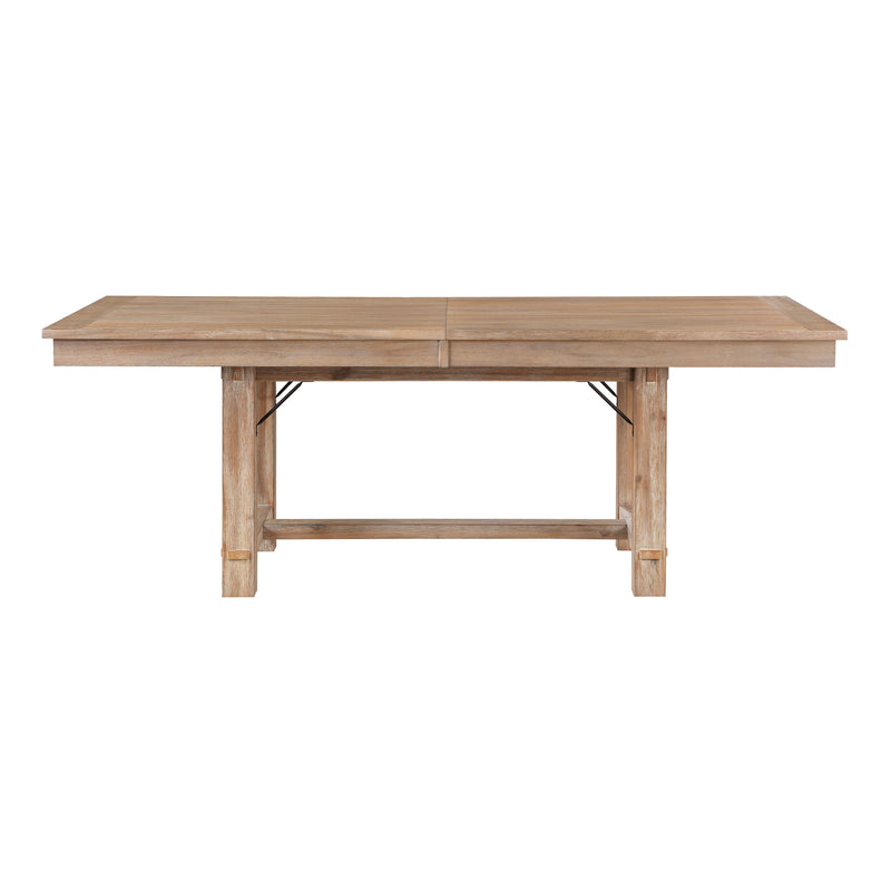 Homelegance Aberdeen Dining Table with Trestle Base 5848-102 IMAGE 2