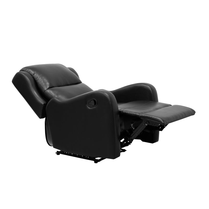 Homelegance Durant Leather Look Recliner 8527BLK-1 IMAGE 5