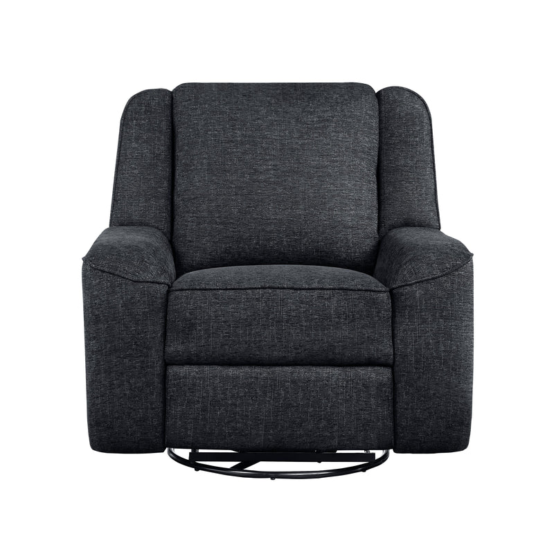 Homelegance Monterey Swivel Fabric Recliner 8530EB-1 IMAGE 1