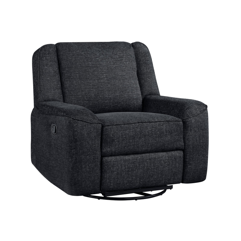 Homelegance Monterey Swivel Fabric Recliner 8530EB-1 IMAGE 2