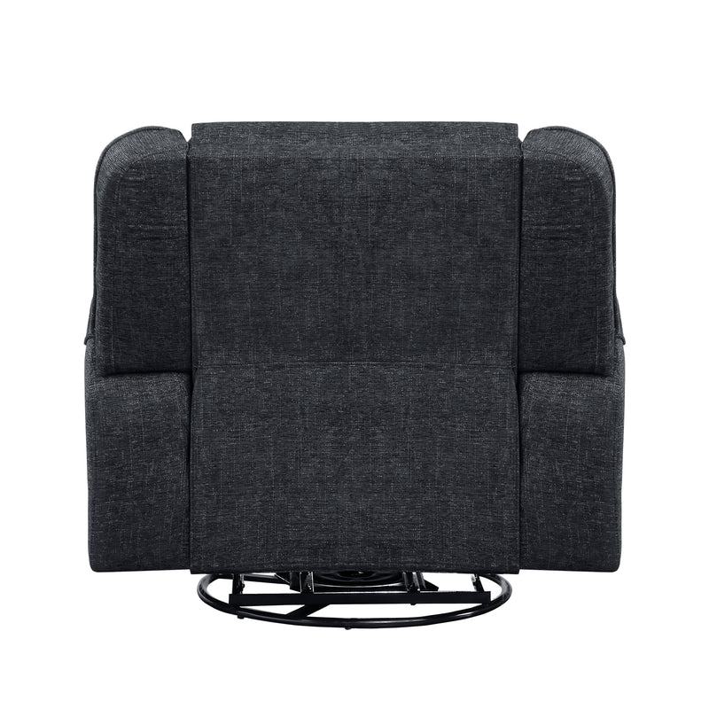 Homelegance Monterey Swivel Fabric Recliner 8530EB-1 IMAGE 4