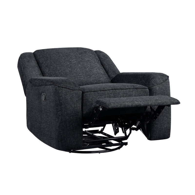 Homelegance Monterey Swivel Fabric Recliner 8530EB-1 IMAGE 5