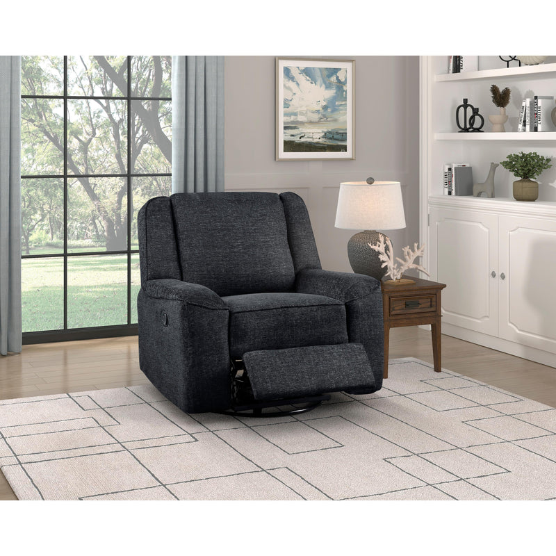 Homelegance Monterey Swivel Fabric Recliner 8530EB-1 IMAGE 6