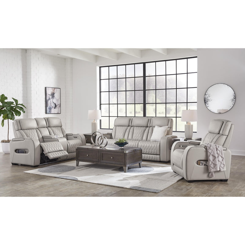 Signature Design by Ashley Boyington Power Reclining Leather Match Sofa U2710515 IMAGE 18