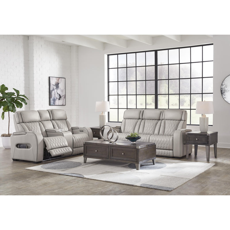 Signature Design by Ashley Boyington Power Reclining Leather Match Loveseat U2710518 IMAGE 14