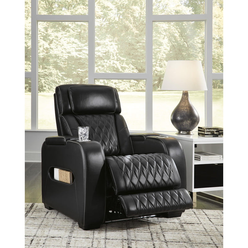 Signature Design by Ashley Boyington Power Leather Match Recliner U2710613 IMAGE 8