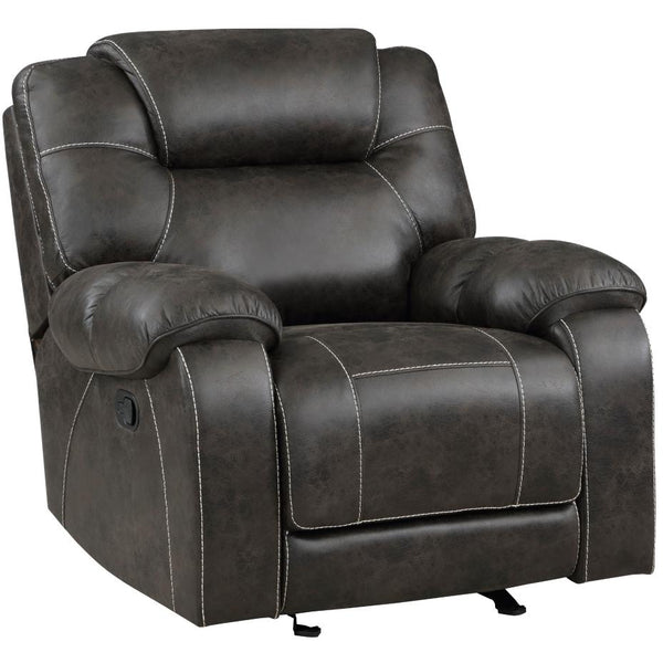 Homelegance Gainesville Glider Leather Look Recliner 8560PM-1 IMAGE 1