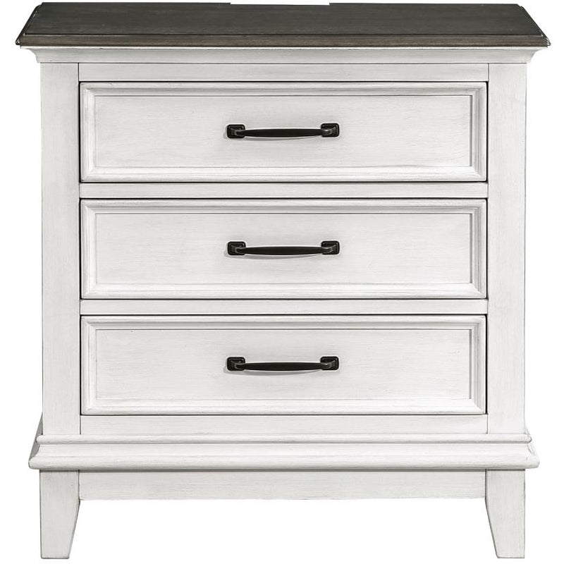 Homelegance Chesterton 3-Drawer Nightstand 1463-4 IMAGE 1