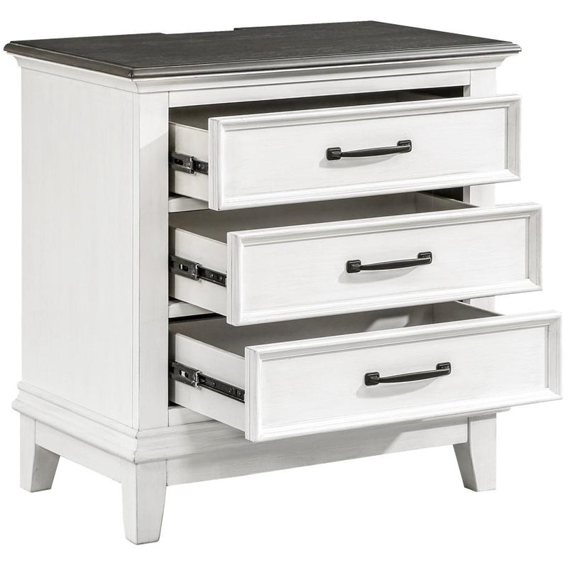 Homelegance Chesterton 3-Drawer Nightstand 1463-4 IMAGE 3