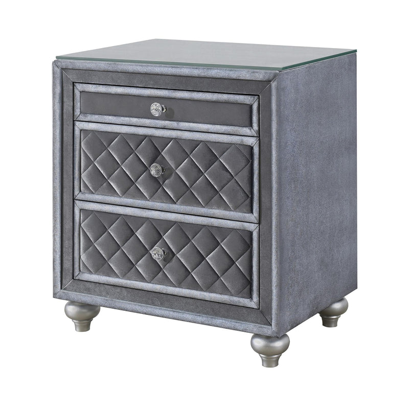 Crown Mark Cameo 3-Drawer Nightstand B2100-2 IMAGE 1