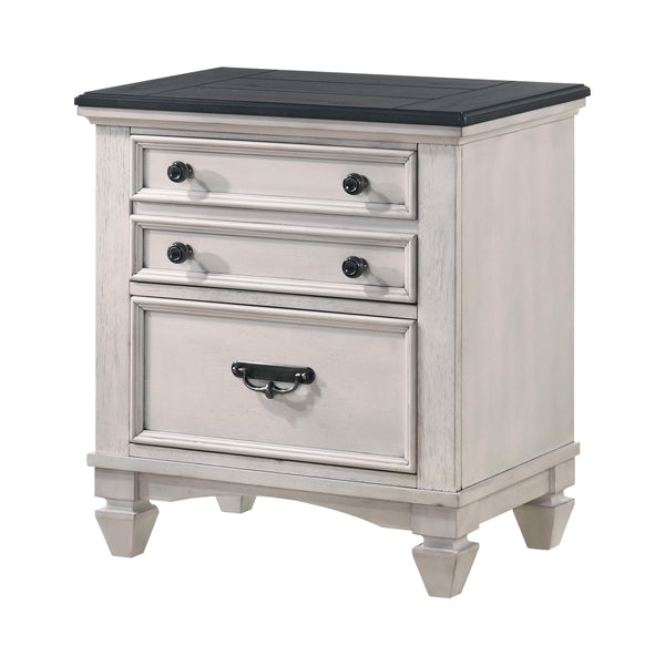 Crown Mark Sawyer 2-Drawer Nightstand B9100-2N IMAGE 1