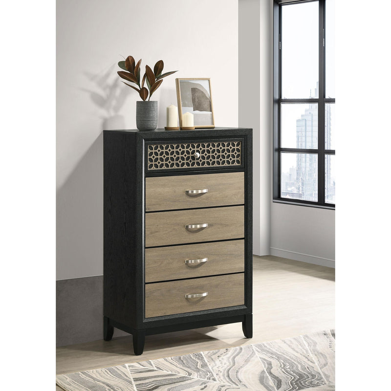 Coaster Furniture Valencia 5-Drawer Chest 223045 IMAGE 2