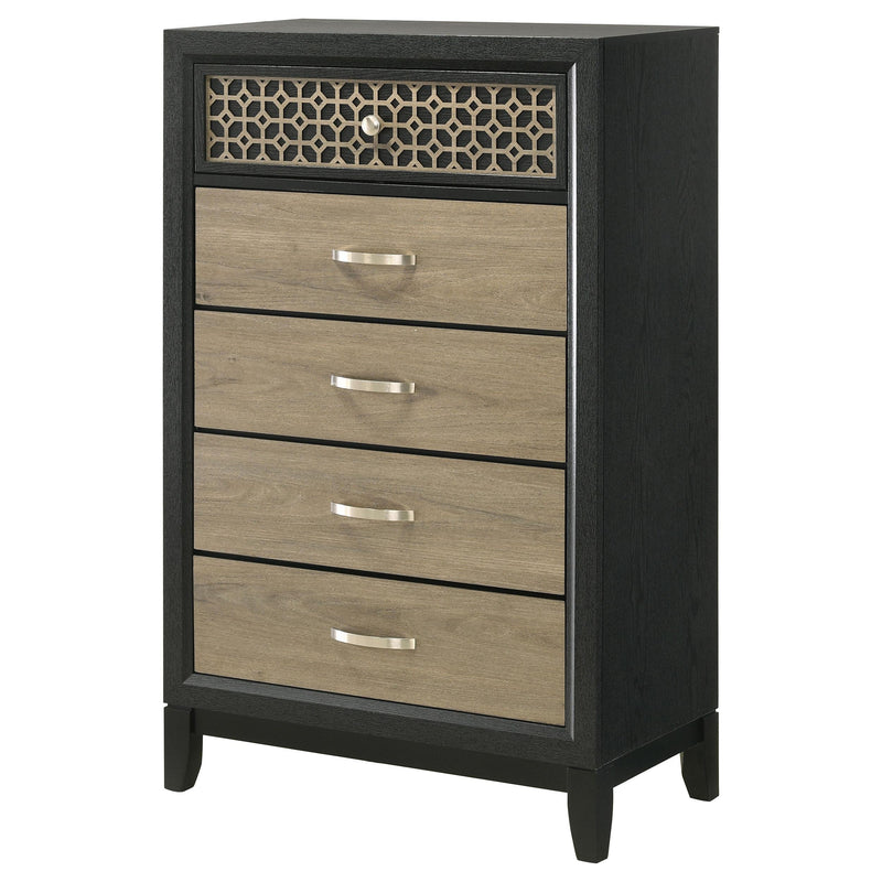 Coaster Furniture Valencia 5-Drawer Chest 223045 IMAGE 5