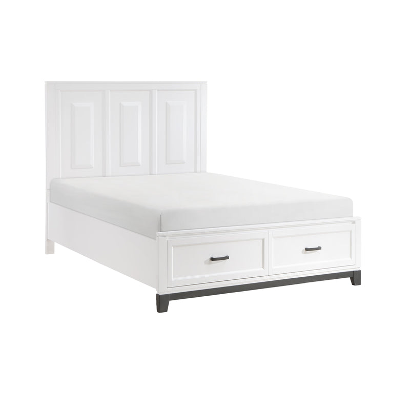 Homelegance Garretson Queen Platform Bed with Storage 1450WH-1* IMAGE 3