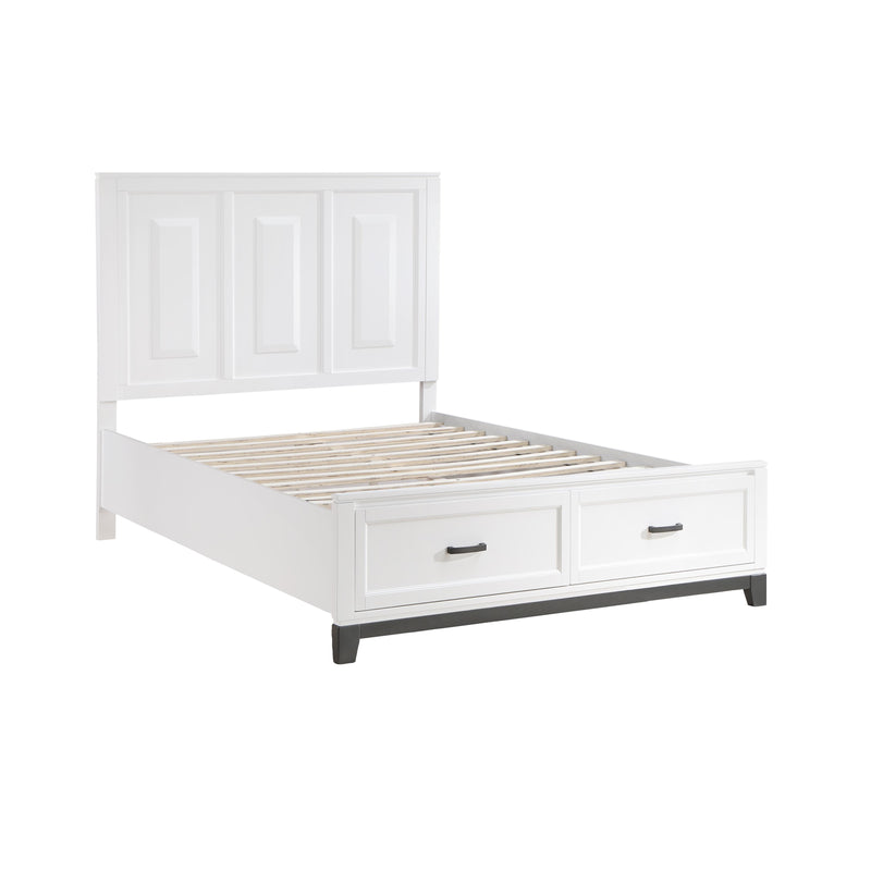 Homelegance Garretson Queen Platform Bed with Storage 1450WH-1* IMAGE 4