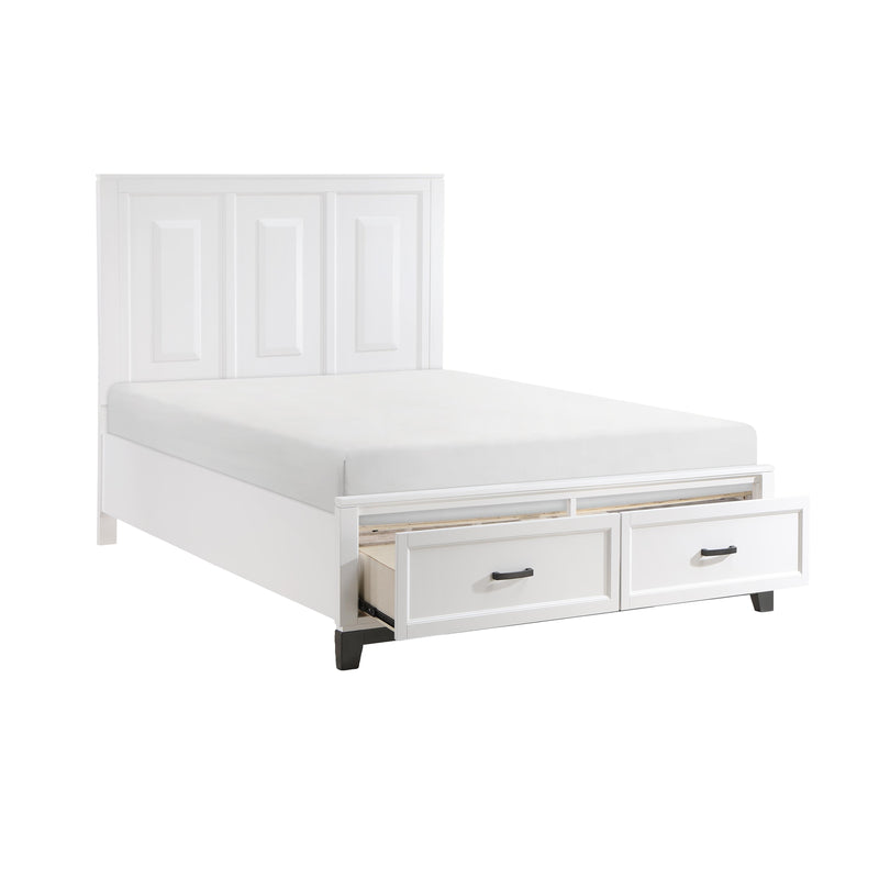 Homelegance Garretson Queen Platform Bed with Storage 1450WH-1* IMAGE 5