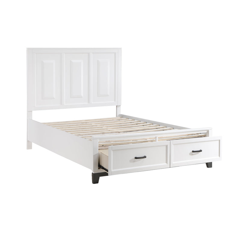 Homelegance Garretson Queen Platform Bed with Storage 1450WH-1* IMAGE 6