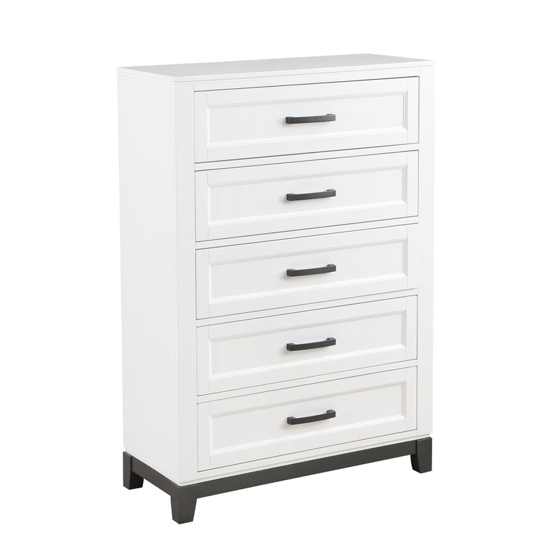 Homelegance Garretson 5-Drawer Chest 1450WH-9 IMAGE 2