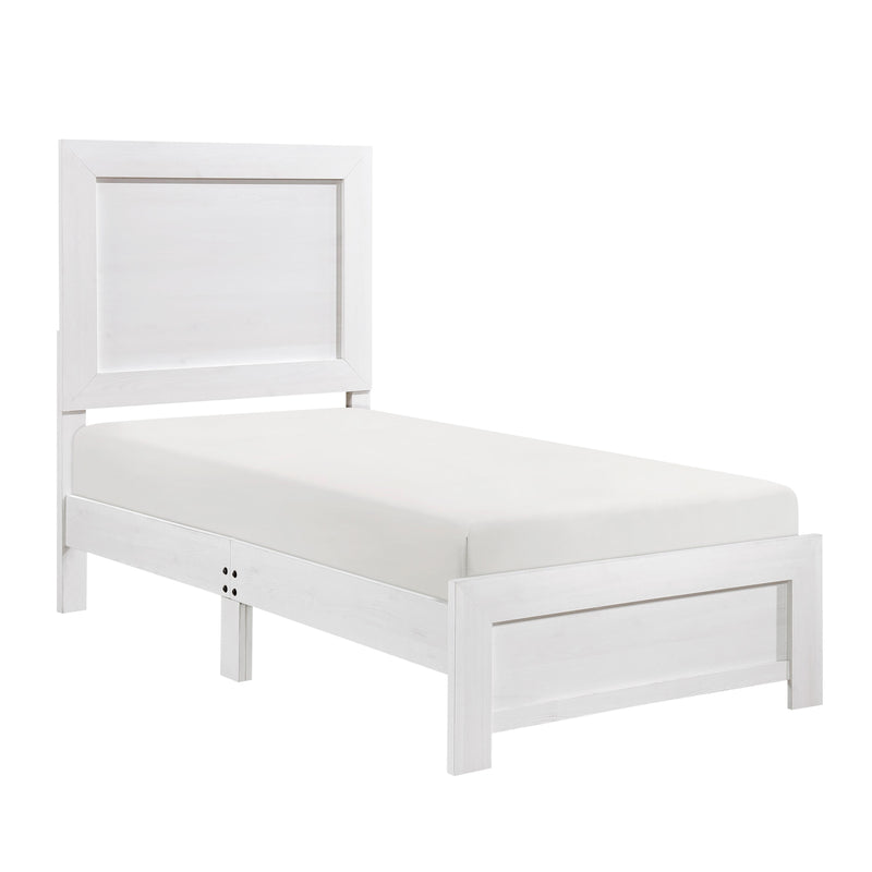 Homelegance Corbin Twin Bed 1534WHT-1 IMAGE 2