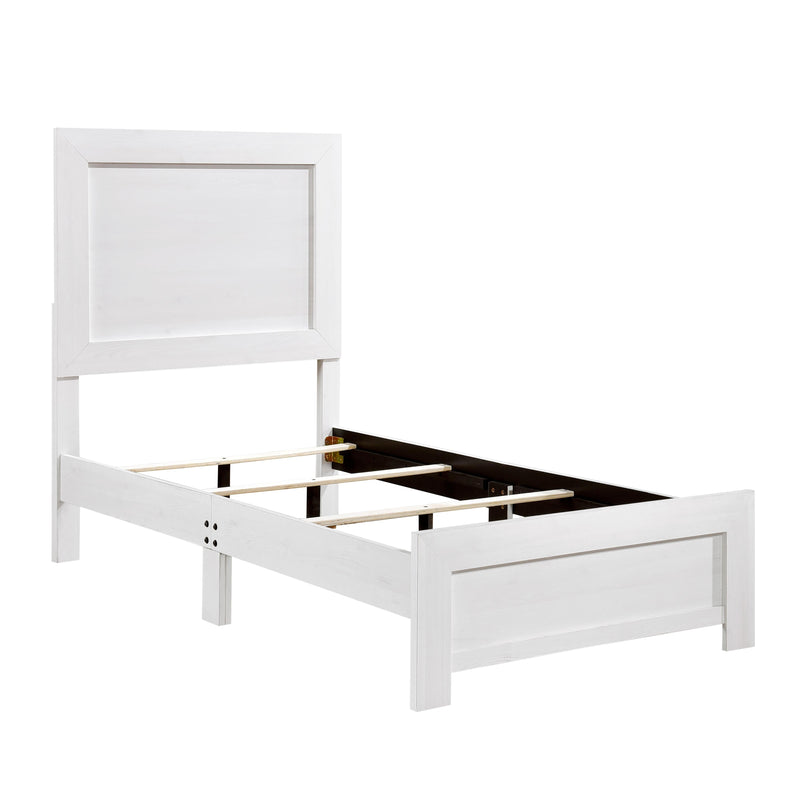 Homelegance Corbin Twin Bed 1534WHT-1 IMAGE 4