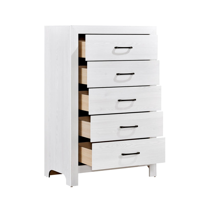 Homelegance Corbin 5-Drawer Chest 1534WH-9 IMAGE 3