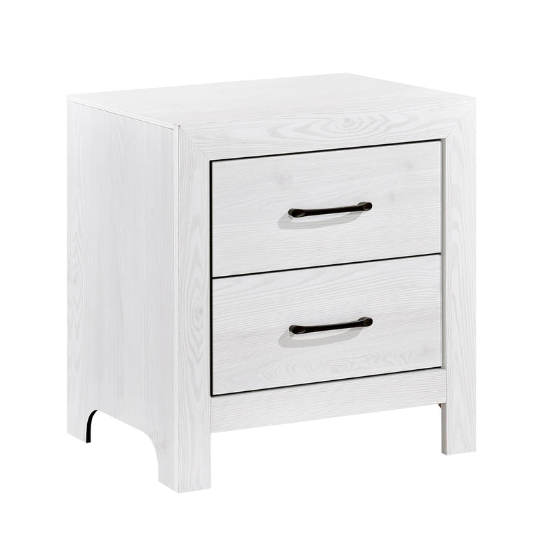 Homelegance Corbin 2-Drawer Nightstand 1534WH-4 IMAGE 2