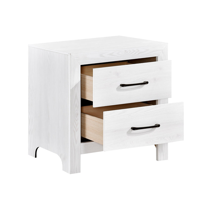 Homelegance Corbin 2-Drawer Nightstand 1534WH-4 IMAGE 3