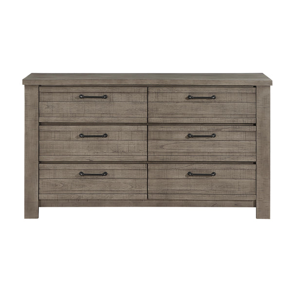 Homelegance Longview 6-Drawer Dresser 1498GY-5 IMAGE 1