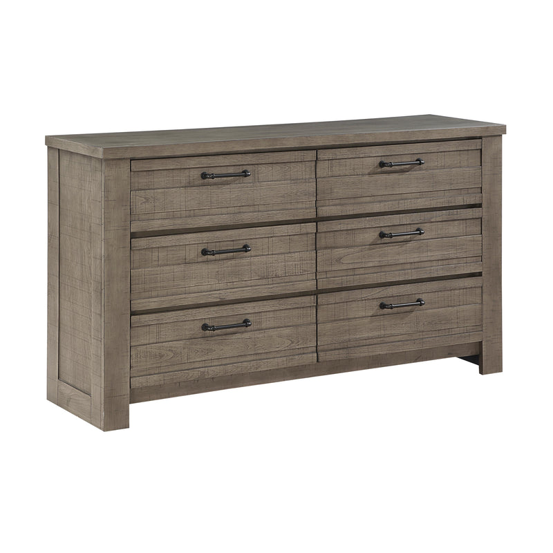 Homelegance Longview 6-Drawer Dresser 1498GY-5 IMAGE 2