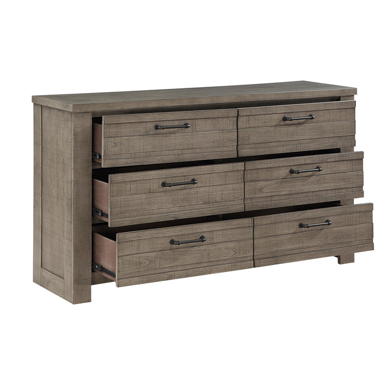 Homelegance Longview 6-Drawer Dresser 1498GY-5 IMAGE 3