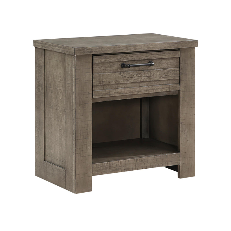 Homelegance Longview 1-Drawer Nightstand 1498GY-4 IMAGE 2